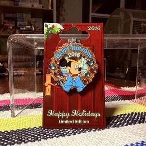 Disney WDW 2016 BoardWalk Wreath Dapper Mickey LE1000 PP119183 NOS